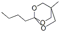 1-Butyl-4-methyl-2,6,7-trioxabicyclo[2.2.2]octane 结构式