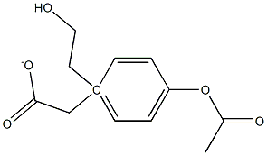 4-(2-Acetoxy-ethyl)phenyl Acetate 结构式