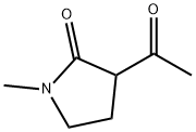 2-Pyrrolidinone, 3-acetyl-1-methyl- (9CI) Structure
