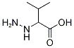 2-Hydrazino-3-methylbutanoic acid 结构式
