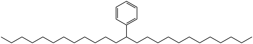 13-Phenylpentacosane 结构式