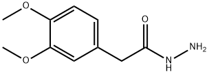 3,4-ジメトキシフェニル酢酸ヒドラジド 化学構造式