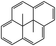 10b,10c-ジヒドロ-10b,10c-ジメチルピレン 化学構造式