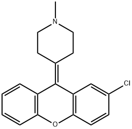 氯哌帕生 结构式
