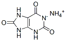 7,9-ジヒドロ-1H-プリン-2,6,8(3H)-トリオン/アンモニア,(1:1) 化学構造式