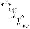 草酸铵, 6009-70-7, 结构式