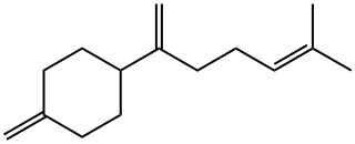 2-(4-メチレンシクロヘキシル)-6-メチル-1,5-ヘプタジエン 化学構造式