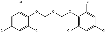 1,1'-[Oxybis(methyleneoxy)]bis[2,4,6-trichlorobenzene] Structure