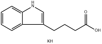 3-吲哚丁酸钾, 60096-23-3, 结构式