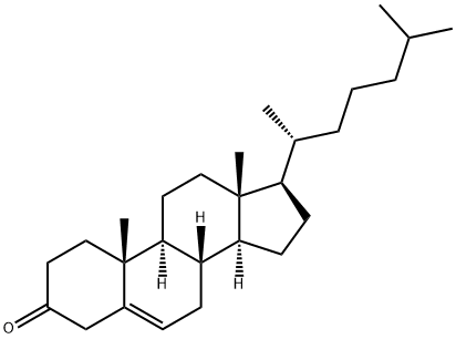 胆甾酮, 601-54-7, 结构式