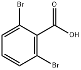 2,6-ジブロモ安息香酸 化学構造式