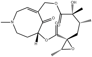 蜂斗菜烯碱, 60102-37-6, 结构式