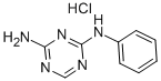 2-AMINO-4-ANILINO-1,3,5-TRIAZINE HYDROCHLORIDE Struktur