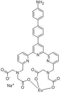 ATBTA-铀[III] 结构式