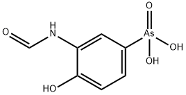 3-formamido-4-hydroxyphenylarsonic acid 结构式