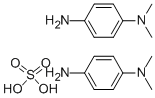 N,N-二甲基-1,4-苯二胺硫酸盐, 60160-75-0, 结构式
