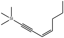 (Z)-1-(Trimethylsilyl)-3-hepten-1-yne 结构式