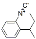 2-SEC-ブチルフェニルイソシアニド 化学構造式