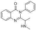 2-(1-METHYLAMINOETHYL)-3-PHENYL-3H-QUINAZOLIN-4-ONE Structure