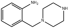 Benzenamine, 2-(1-piperazinylmethyl)- (9CI) Structure