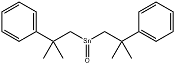 bis(2-methyl-2-phenylpropyl)oxostannane Struktur