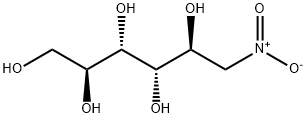 1-脱氧-1-硝基-L-甘露醇, 6027-42-5, 结构式