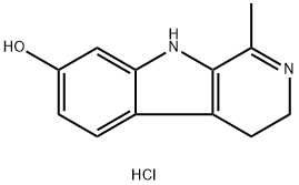 盐酸骆驼蓬酚, 6028-07-5, 结构式