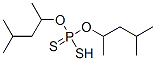 bis(1,3-dimethylbutyl) dithiophosphate Struktur