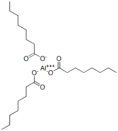 辛酸铝, 6028-57-5, 结构式