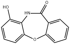 9-Hydroxydibenz[b,f][1,4]oxazepin-11(10H)-one Struktur