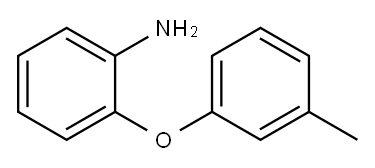 2-(3-METHYLPHENOXY)ANILINE Structure