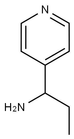 1-PYRIDIN-4-YL-PROPYLAMINE Struktur