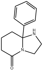 8A-苯基六氢咪唑并[1,2-A]吡啶-5(1H)-酮, 6029-37-4, 结构式