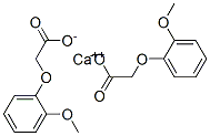 calcium (o-methoxyphenoxy)acetate 结构式