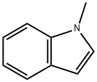 N-メチルインドール 化学構造式