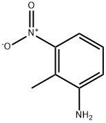 2-甲基-3-硝基苯胺 结构式