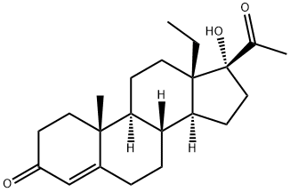 17-Hydroxy-18-methylprogesterone Structure