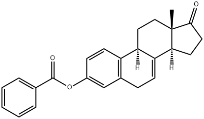 马烯雌酮苯甲酸, 6030-80-4, 结构式