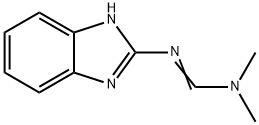 Methanimidamide, N-1H-benzimidazol-2-yl-N,N-dimethyl- (9CI) 结构式