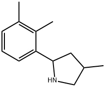 Pyrrolidine, 2-(2,3-dimethylphenyl)-4-methyl- (9CI) 结构式