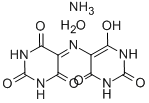 5-[(ヘキサヒドロ-2,4,6-トリオキソピリミジン-5-イル)イミノ]ピリミジン-2,4,6(1H,3H,5H)-トリオン・アンモニウム塩・水和物 化学構造式