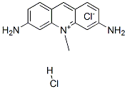 3,6-diamino-10-methylacridinium chloride monohydrochloride  Struktur