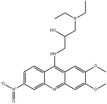 Nitroacridine Struktur