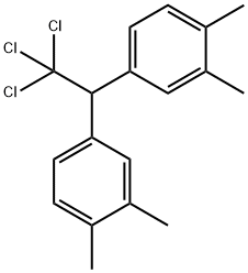 1,1-Bis(3,4-xylyl)-2,2,2-trichloroethane Struktur