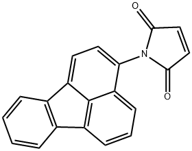 N-(3-FLUORANTHYL)MALEIMIDE Struktur