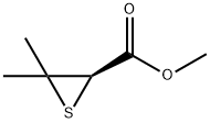 Thiiranecarboxylic acid, 3,3-dimethyl-, methyl ester, (R)- (9CI) Struktur
