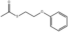 S-(2-苯氧基乙基)硫代乙酸, 60359-72-0, 结构式