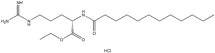 ラウロイルアルギニンエチルHCL 化学構造式
