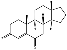 Androst-4-ene-3,6-dione Struktur