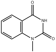 2,4(1H,3H)-喹唑啉二酮,1-甲基- 结构式
